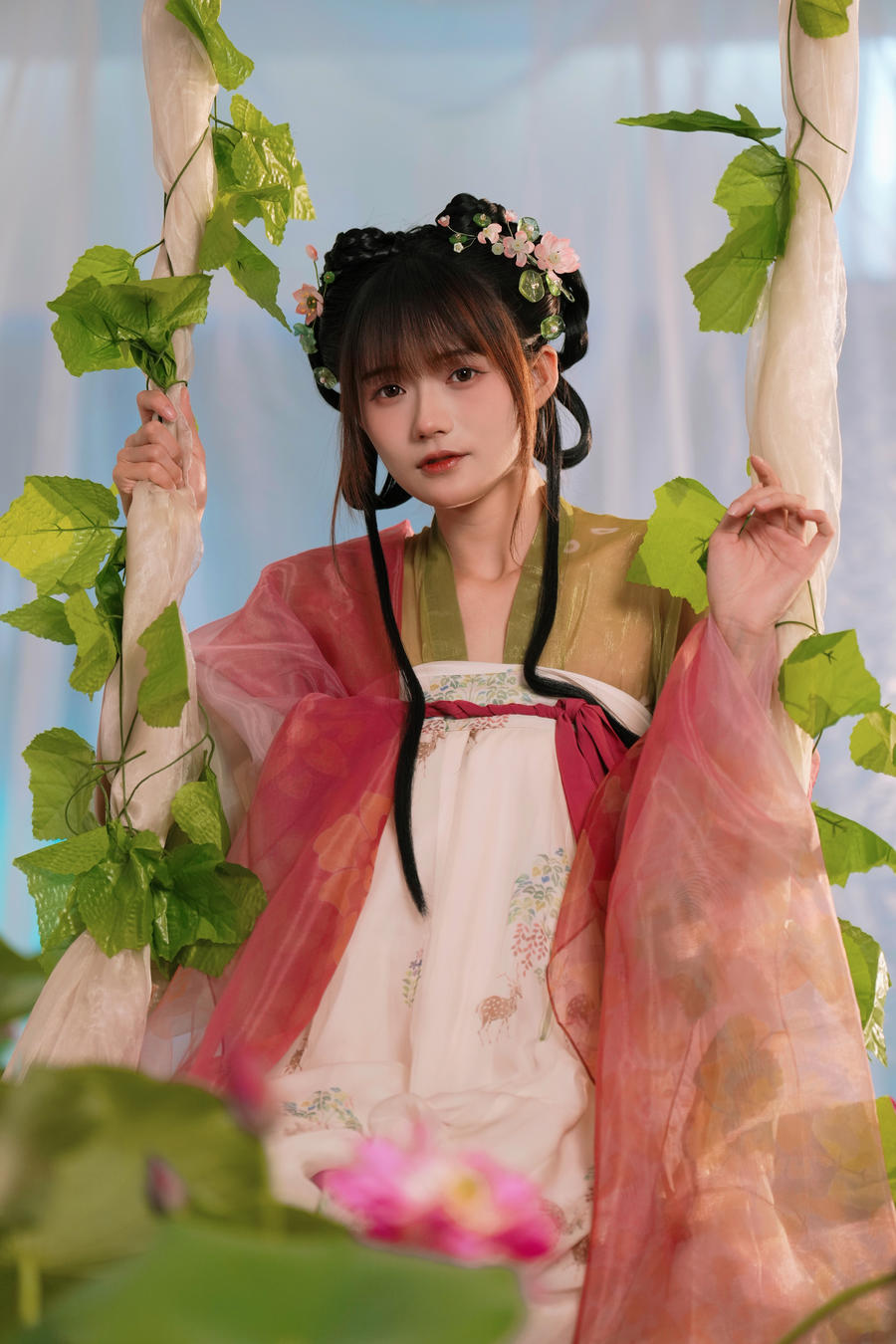 兔子Zzz不吃胡萝卜，丽江屋顶，美如仙女 - 甜妹阁-甜妹阁