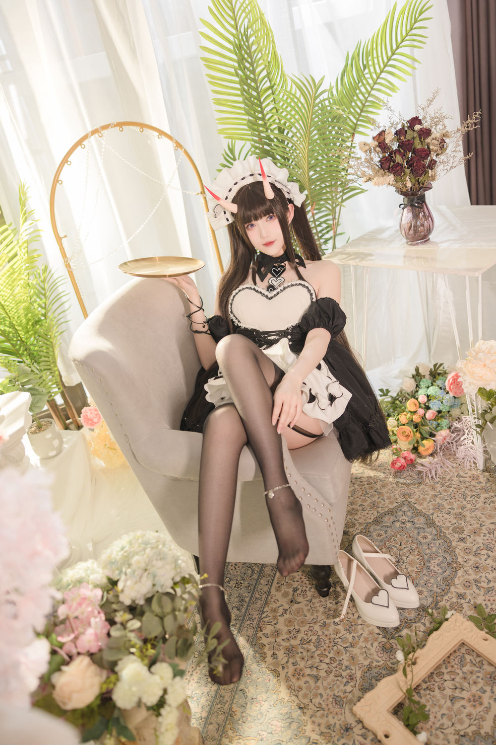 啊日日 Ganlory NO.008 绳与巫女 原图下载-高清写真合集[414photos] - 甜妹阁-甜妹阁
