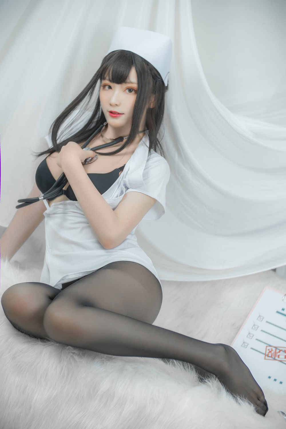 起司块wii魅魔修女Cosplay摄影作品赏析 - 甜妹阁-甜妹阁
